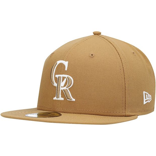 Colorado Rockies New Era White on White 59FIFTY Fitted Hat