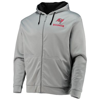 Men's Dunbrooke Gray/Black Tampa Bay Buccaneers Apprentice Full-Zip Hoodie