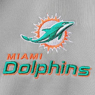 Men's Dunbrooke Gray/Black Miami Dolphins Apprentice Full-Zip Hoodie
