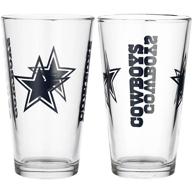 Dallas Cowboys Two-Pack 16oz. Pint Glass Set