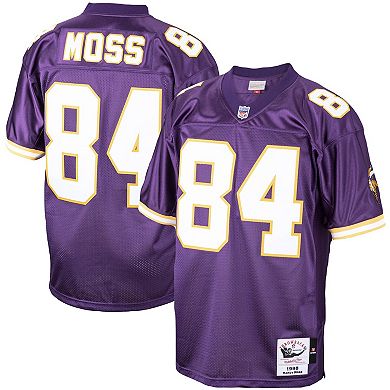 Men's Mitchell & Ness Randy Moss Purple Minnesota Vikings 1998 Authentic Throwback Retired Player Jersey