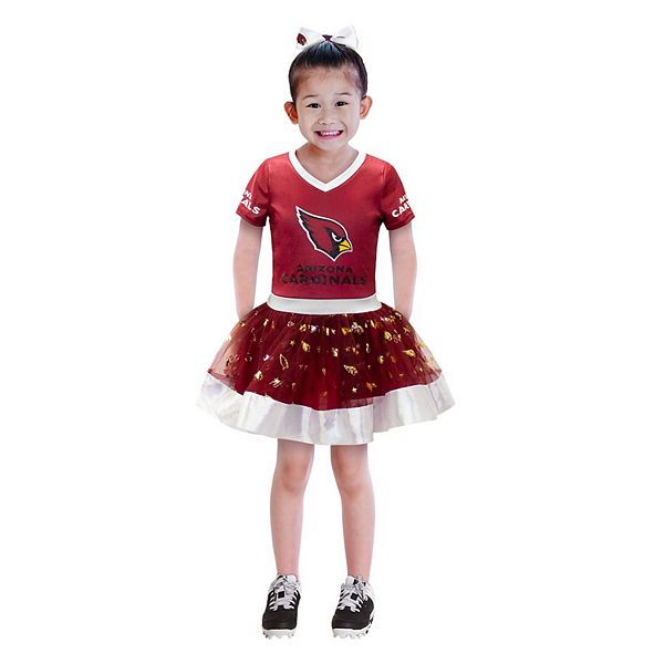 Girls Youth Cardinal Arizona Cardinals Tutu Tailgate Game Day V