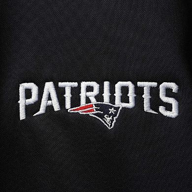 Men's Dunbrooke Navy New England Patriots Trophy Fleece Full-Zip Hoodie