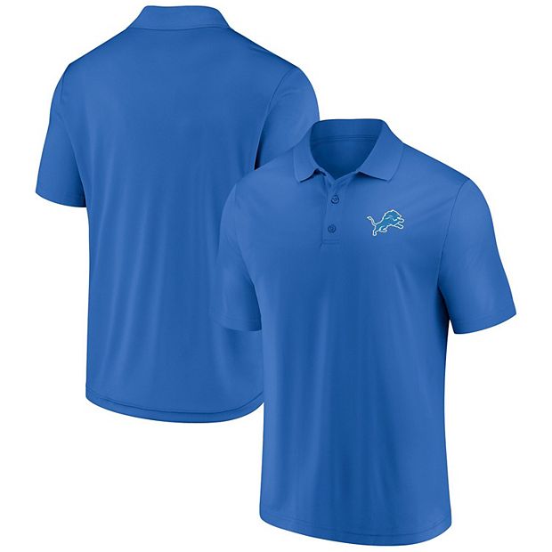 Men's Fanatics Branded Blue Detroit Lions Winning Streak Polo