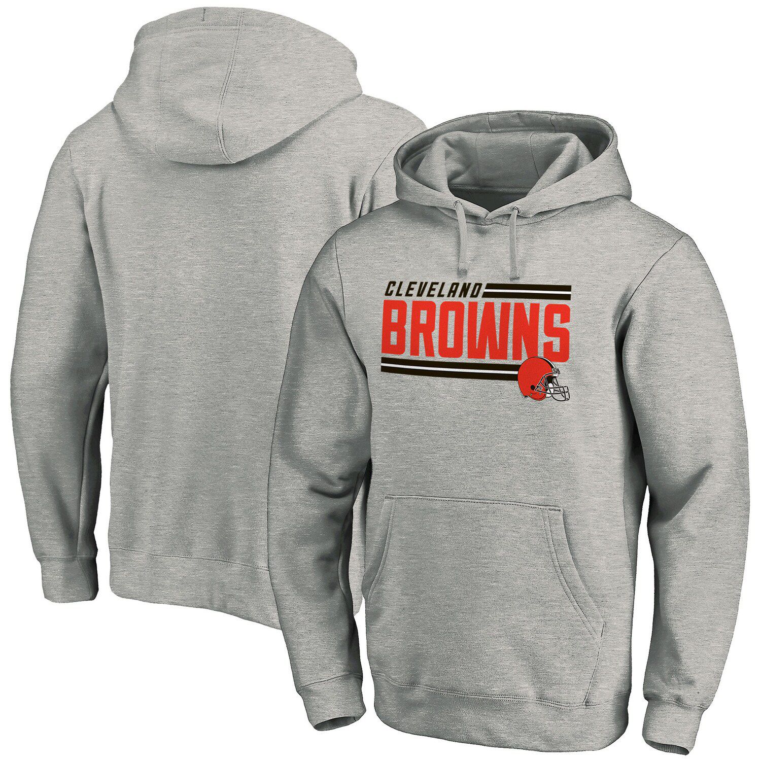 Men's Cleveland Browns Fanatics Branded Brown Winter Camp Pullover