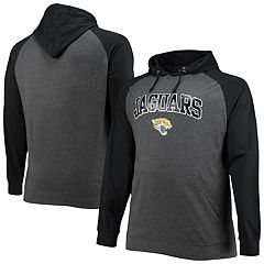 New Era Jacksonville Jaguars NFL Black Pullover Hoodie Sweatshirt: