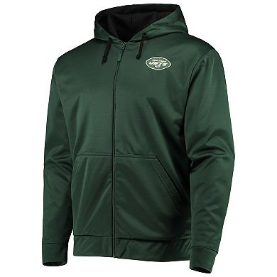 Men's Dunbrooke Green/Black New York Jets Apprentice Full-Zip Hoodie