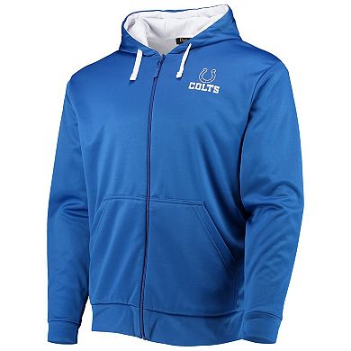 Men's Dunbrooke Royal/White Indianapolis Colts Apprentice Full-Zip Hoodie