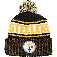 Pittsburgh Steelers SNOWFALL STRIPE Knit Beanie Hat