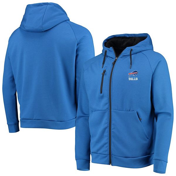 Buffalo Bills Zip-Up Sherpa Hoodie - Men's Regular