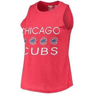Women's Concepts Sport Royal/Red Chicago Cubs Meter Muscle Tank Top & Pants Sleep Set