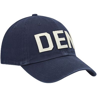 Women's '47 Navy Denver Broncos Finley Clean Up Adjustable Hat