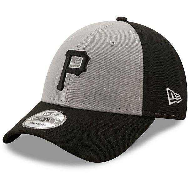 New Era Men's Pittsburgh Pirates Black 9Forty League Adjustable Hat