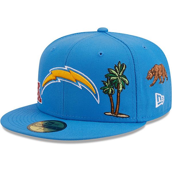 Men's New Era Powder Blue Los Angeles Chargers Team Local 59FIFTY