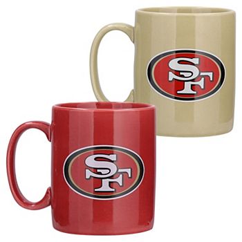 NFL San Francisco 49ers 16oz Home & Away Mug Set - 2pk