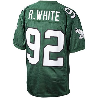 Men's Mitchell & Ness Reggie White Green Philadelphia Eagles Authentic Throwback Retired Player Jersey