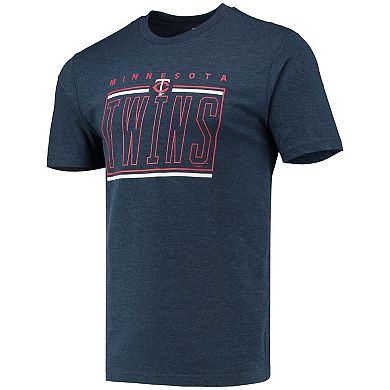 Men's Concepts Sport Red/Navy Minnesota Twins Meter T-Shirt and Shorts ...