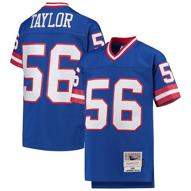 Youth Mitchell & Ness Lawrence Taylor Royal New York Giants 1986 Legacy  Retired Player Jersey