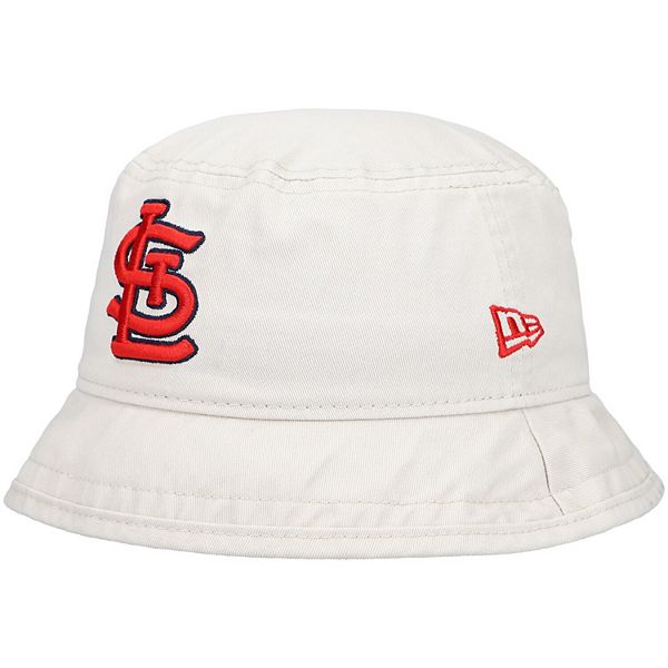 Lids St. Louis Cardinals New Era Retro Beachin' Bucket Hat - Natural