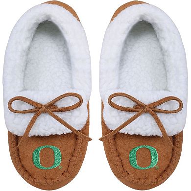 Youth FOCO Oregon Ducks Moccasin Slippers