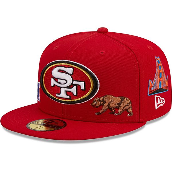 SAN FRANCISCO 49ers NEW ERA 59FIFTY 75th ANNIVERSARY SIDE PATCH