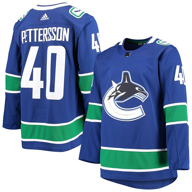 Men's adidas Elias Pettersson Blue Vancouver Canucks 2020/21