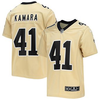 Youth Nike Alvin Kamara Gold New Orleans Saints Inverted Team Game Jersey