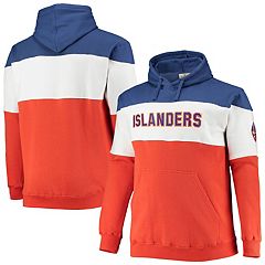 Women's Fanatics Branded Royal/Orange New York Islanders Top Speed Lace-Up Pullover Sweatshirt