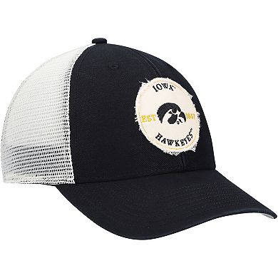Men's '47 Black Iowa Hawkeyes Howell MVP Trucker Snapback Hat
