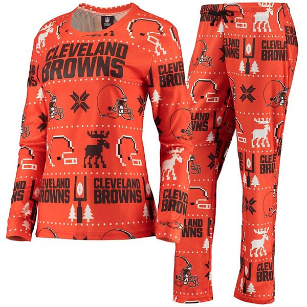 Cleveland Browns NFL Women's Sleepwear Sweatshirt Top Size Small