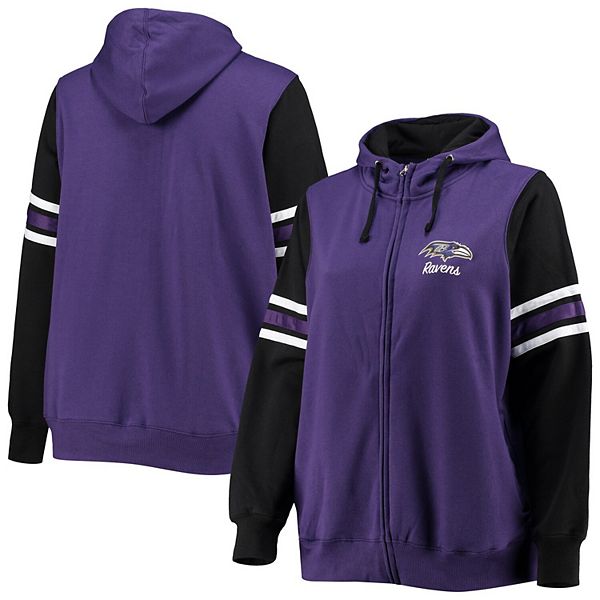 Baltimore Ravens Primary Logo Graphic Hoodie - Womens