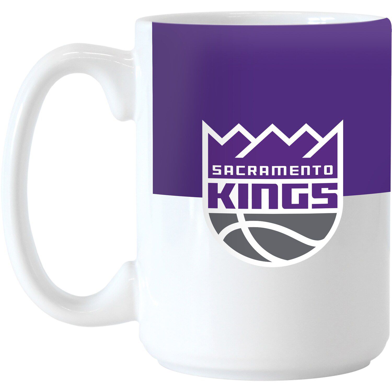 Image for Unbranded Sacramento Kings 15oz. Colorblock Mug at Kohl's.