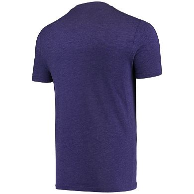 Men's Concepts Sport Heathered Charcoal/Purple Northwestern Wildcats Meter T-Shirt & Pants Sleep Set