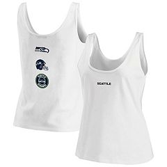 Men's Starter Navy Seattle Seahawks Highlight Reel Tank Top