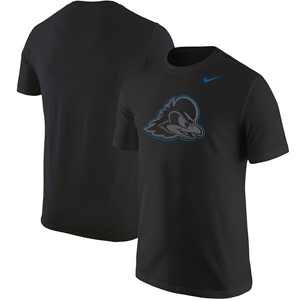 Men's Nike Black Delaware Fightin' Blue Hens Logo Color Pop T-Shirt