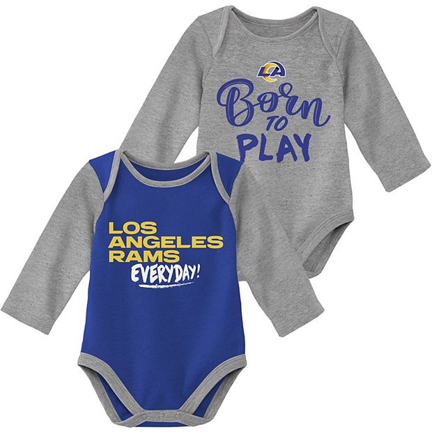 Baby Los Angeles Rams Gear, Toddler, Rams Newborn Golf Clothing, Infant Rams  Apparel