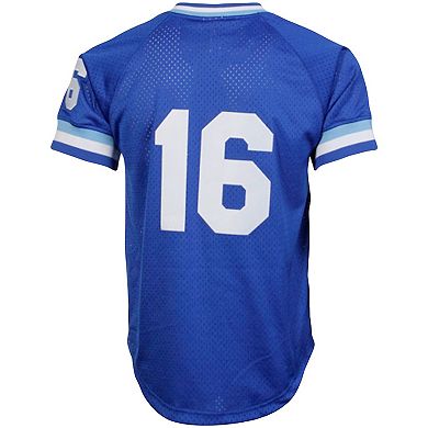 Men's Mitchell & Ness Bo Jackson Royal Kansas City Royals Cooperstown Collection Big & Tall Mesh Batting Practice Jersey