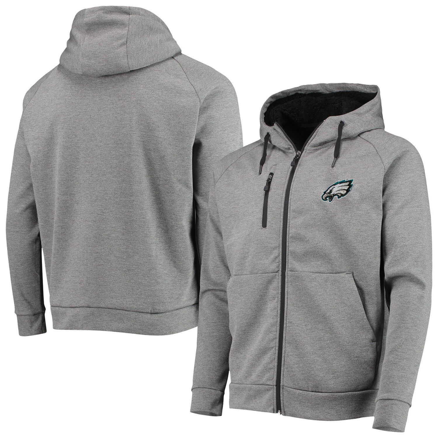 Men's New Era Midnight Green Philadelphia Eagles Big & Tall Current  Colorblock Pullover Hoodie