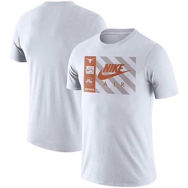 Men's Nike White Texas Longhorns Air Box T-Shirt