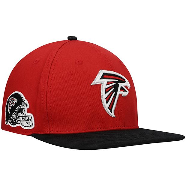 Men's Pro Standard Red/Black Atlanta Falcons 2Tone Snapback Hat