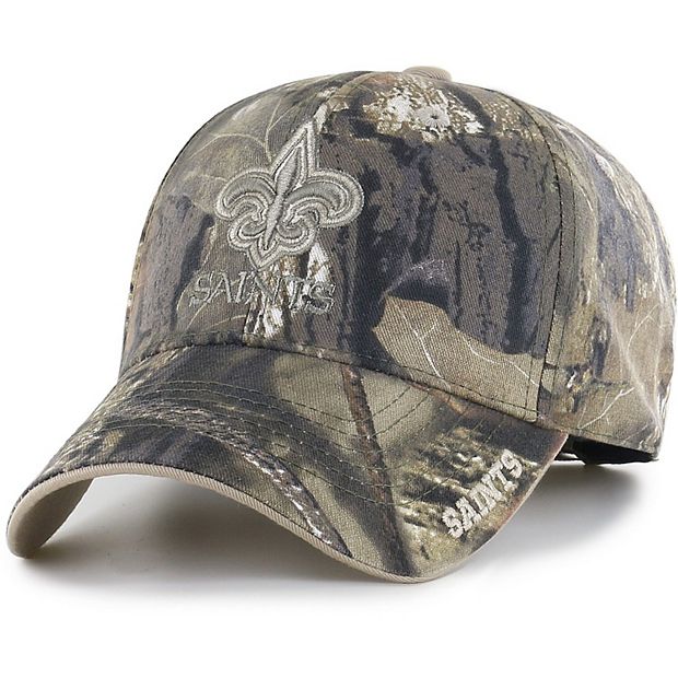 Men's '47 Mossy Oak Camo New Orleans Saints Frost MVP Adjustable Hat