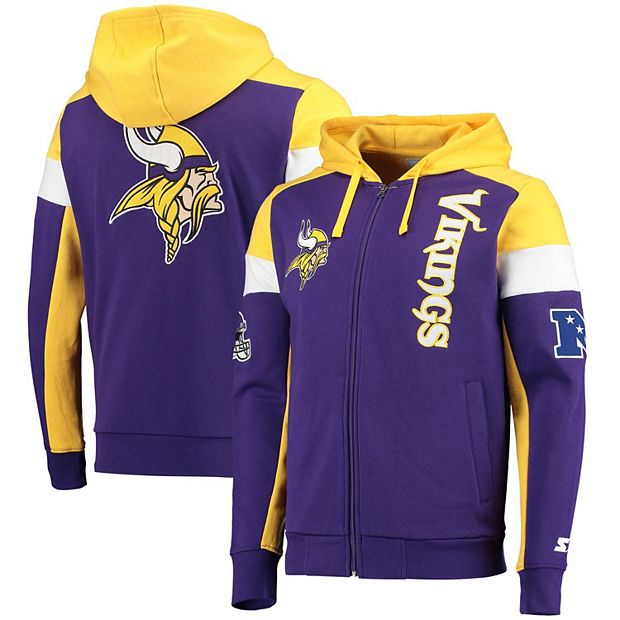 Men's Nike Purple Minnesota Vikings Fan Gear Pullover Hoodie