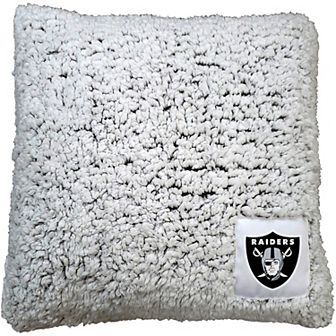 Las Vegas Raiders 16'' x 16'' Frosty Sherpa Pillow