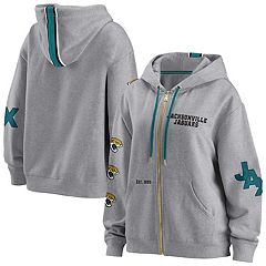 Nfl Jacksonville Jaguars Women's Halftime Adjustment Long Sleeve Fleece Hooded  Sweatshirt : Target