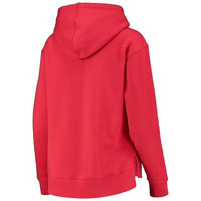 Women s Under Armour Red Cincinnati Bearcats Cincy All Day Fleece Pullover Hoodie
