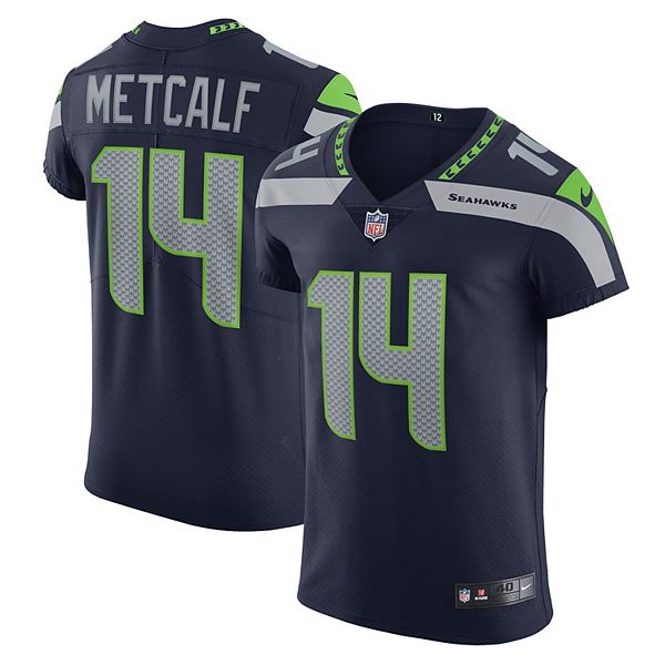 Women's Nike DK Metcalf College Navy Seattle Seahawks Game Player Jersey