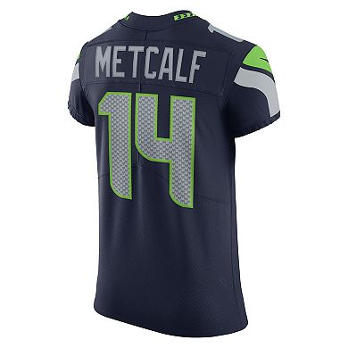 Men's Nike DK Metcalf College Navy Seattle Seahawks Vapor Elite Player Jersey
