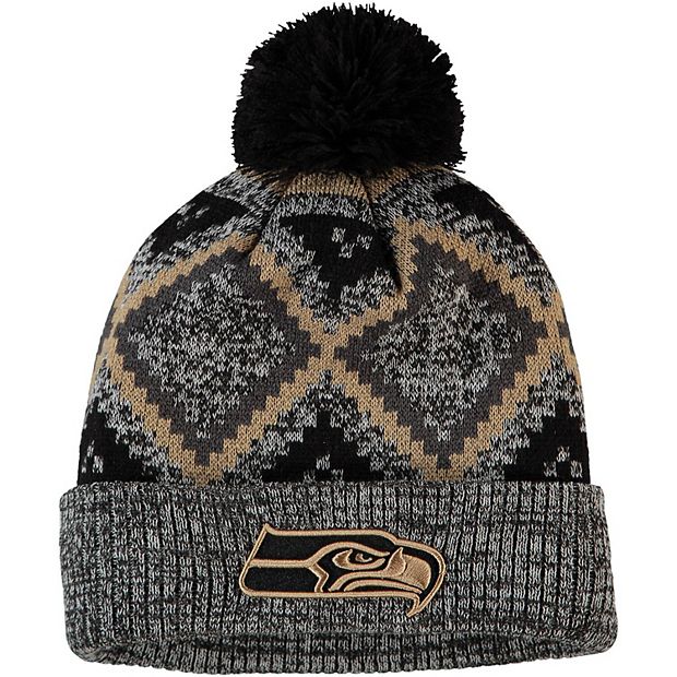 New Era Women's Seattle Seahawks Pom Knit Beanie