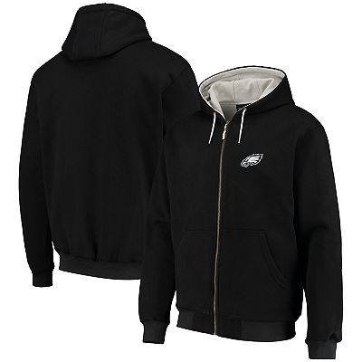 Men's Dunbrooke Black Philadelphia Eagles Craftsman Thermal-Lined