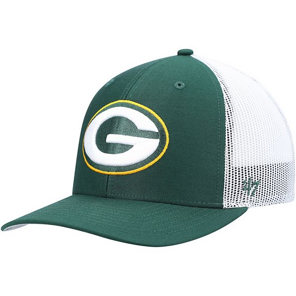 Men's '47 Green/White Green Bay Packers Trucker Snapback Hat